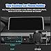Car Phone Mount,Anti-Slip Phone Holder Compatible with iPhone, Samsung, Android Smartphones