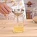HOXHA Stainless Steel Funnel with Detachable Strainer/Filter for Cooking Essential Oils and Flask-Filling, Multipurpose Kitchen Funnel for Transferring of Liquid, Fluid, Dry Ingredients and Powder