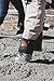 TREDS 17” Rubber Concrete Boot, Pull-On Overboot for Construction, Mud & Snow, Size M (7.5-8.5), Black