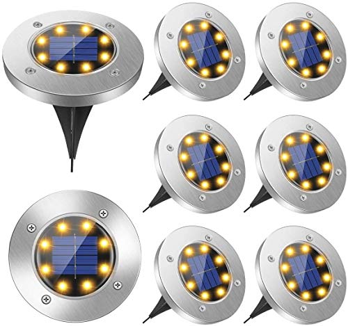 Solarlampen für Außen Wasserdicht Led Gartenleuchten Solar Solarleuchten für Außen Led Gartenleuchten Solar