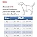 PoyPet No Pull Dog Harness, Reflective Comfortable Vest Harness with Front & Back 2 Leash Attachments and Easy Control Handle Adjustable Soft Padded Pet Vest for Small to Large Dogs (Green,XL)