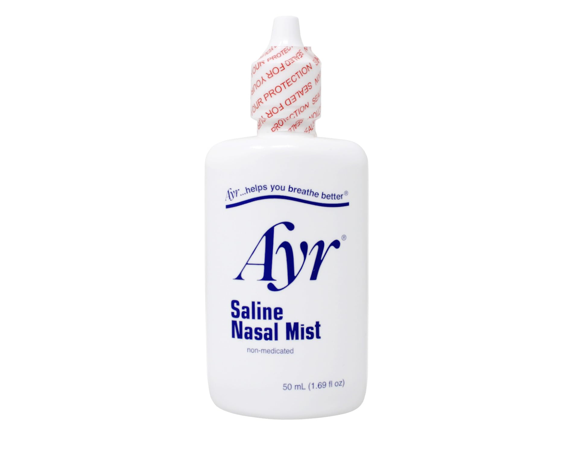 Ayr Saline Nasal Mist, 1.69-Ounce Spray Bottles, 2 Count