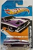 Hot Wheels 73 Ford Falcon XB Spectraflame Purple Super Treasure Hunt 2012 Muscle Mania Ford Card 120