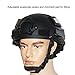 OneTigris Mich 2002 Action Version ABS tactical helmet for Airsoft paintball., black, Kopfumfang: 22 