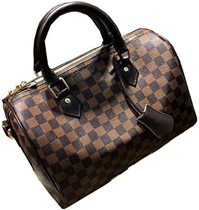 Womens Canvas Speedy Tote Bag Travel Bag Cross Body Bag