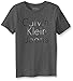 Calvin Klein Boys' Halftone Logo Crew Neck Short Sleeve Knit