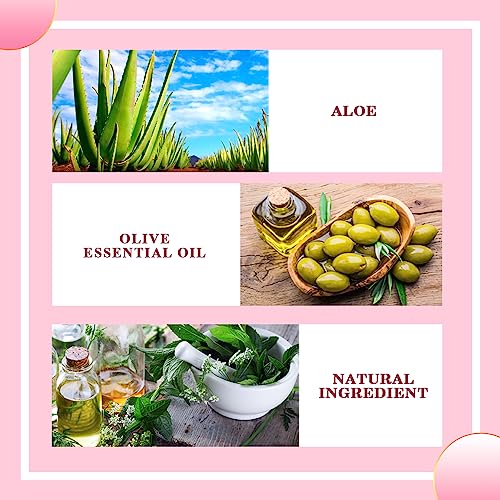 ARHGOAT Edge Control Wax for Women Non Flaking Strong Hold Long Lasting Perfect Edge Smoother Edge Tamer with Aloe Vera 3.53 Ounces