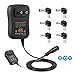 AC/DC Adapter, CUGLB 30W 3V 4.5V 5V 6V 7.5V 9V 12V Switching Power Supply with 6 Tips and 5V 2A USB Port for Routers Speakers LCD CCTV Camera CD Player Household Electronics