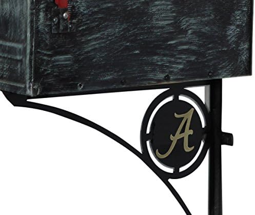 Henson Metal Works University of Alabama Collegiate Logo Decorative Mailbox Bracket