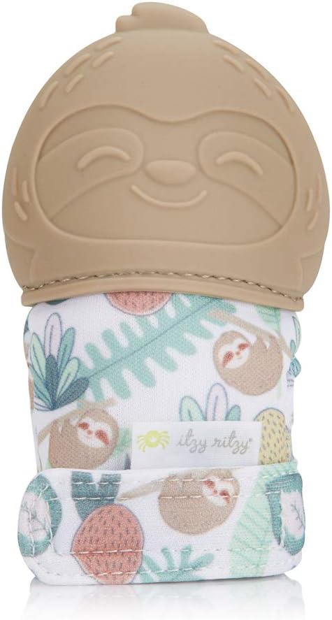 Itzy Ritzy Gant de dentition en silicone pour béb...