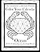 The Geometric Collection Presents:Color Your Calendar Ocean - 2016: 2016 Calendar Coloring Book (Vol by S Bell