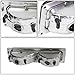 For Chevy Suburban Tahoe/Yukon Pair of Diamond Cut Smoke Lens LED Turn Signal Lights Lamps
