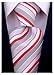 Scott Allan Red Ties for Men | Carbata Roja | Red and Gray Necktie