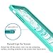 Ailun Case for iPhone 6 iPhone 6s Solid Acrylic Back Reinforced Soft TPU Frame Ultra Slim Shock Absorption Bumper Anti Scratch Fingerprint Oil Stain Back Cover Mandala MintGreen