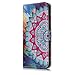 iPhone 8 Plus Case Mandala,iPhone 7 Plus Phone Case Women,iPhone 7 Plus Cover Wallet Case with Card Holder Flip Filio Stand Full Protective Phone Case for Apple iPhone 7 Plus 2016/iPhone 8 Plus 2017