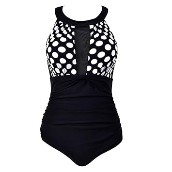 black push up swimming costume