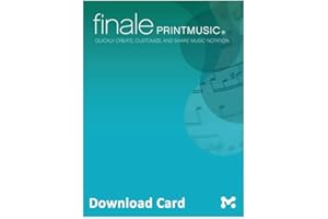 MAKEMUSIC Finale PrintMusic 2014 for Windows (Download Card) – Music Notation Software