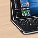 Galaxy TabPro S 12 case, Infiland Folio Premium PU Leather Slim Stand Cover Case for Samsung Galaxy TabPro S 12-Inch 2016 Release Tablet, Black