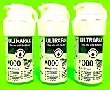 3x Ultrapak Dental Gingival Retraction Knitted Cord Size 000 Ultradent (9331)