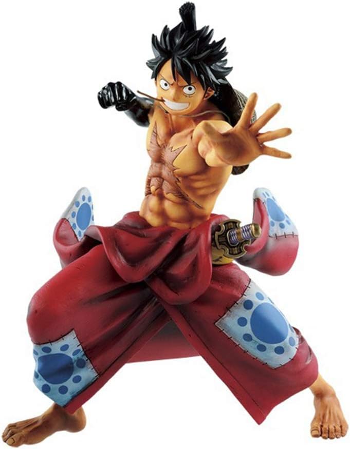 Gyrate 15cm Anime One Piece Luffy Figure For The New World Monkey D Luffy PVC Action Figures Toy Collectable Model Doll
