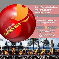Flamebuster With Mounting Bracket, Lightweight And