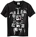 STAR WARS Boys 2-7 Dark Tee, Black, 5/6