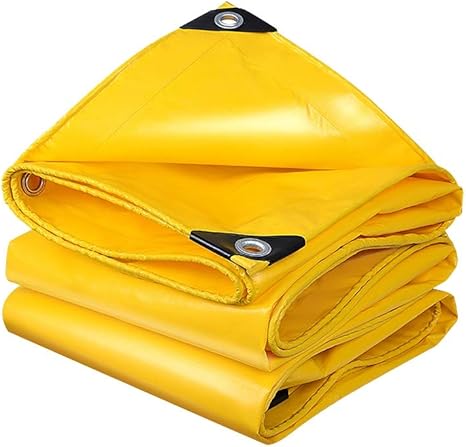 Amazon Co Jp Jdkc 幌布 黄色厚pvc防水日焼け止め耐摩耗トラックの刀を厚くして雨布を剃り 雨よけプラスチック油布を防ぎ カスタマイズする Size 6x12m ホーム キッチン