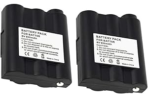 WILDYAK 2-Pack Rechargeable Replacement Battery for Midland BATT5R / AVP7 / FRS-005 / LXT210 / GXT-300 / GXT-325 / GXT-550 / GXT-555 / GXT-700 / GXT-710 / GXT720 / GXT750 / GXT-775 / GXT-795 and More