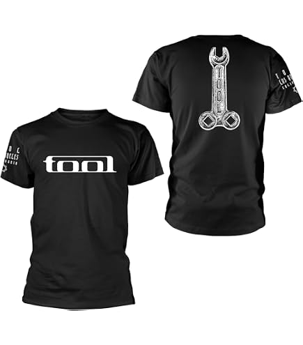 Tool 'Wrench' (White) T-Shirt (Medium) | Amazon.com