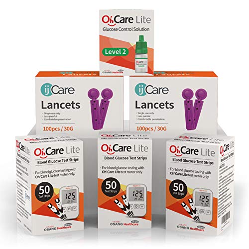 ijCare(150Strips) Bundle n Save Pack for Oh’Care Lite Blood Sugar