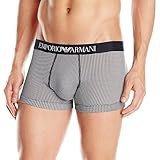 Emporio Armani Men's Printed Stretch Cotton Trunk