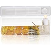 BIGEBO Incense Holder Resin Mold Incense Burner Stick Base Mold for Home Office Yoga Room 3D DIY Making Display Decor Crafts