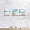 Coastal-Canvas-Wall-Art-Print-Starfish-Beach-Chairs-on-Sand-Artwork-for-Wall-Painting-for-BedroomOverall-12Wx12H-x3-Pcs Coastal Canvas Wall Art Print: Starfish & Beach Chairs on Sand Artwork for Wall Painting for Bedroom(Overall 12"Wx12"H x3 Pcs)
