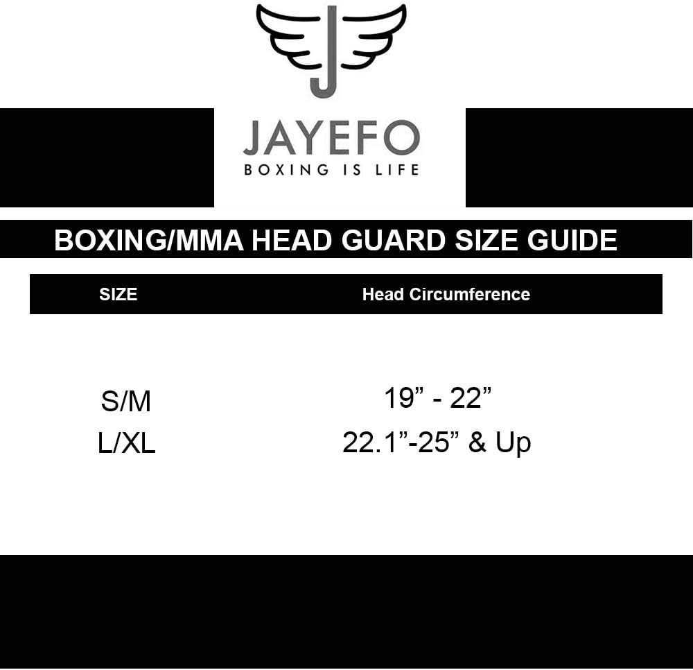 JAYEFO Sports Head Guard for Boxing MMA Kickboxing Muay Thai SELF Defence Training Gear Protection Helmet Martial Arts for Youth Men & Women : Sports & Outdoors