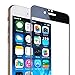 iPhone 5 5S SE Case-Yerwal Front+Back Mirror Tempered Glass Film Screen Protector Cover for iPhone 5 5G 5S SE-Black