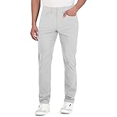 Ben Sherman Men's Performance Golf Pants – Four-Way Stretch, Quick-Dry, Wrinkle-Resistant Casual Pants, Grip Waistband, Frost, 32 X 30