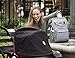 ZUZURO Diaper Bag Backpack - Waterproof w/Large Capacity & Multiple Pockets for Organization. Ideal for Travel Nappy Bags - W/Insulated Bottle Pocket. 2 Stroller Hooks Incl. (PURPLE)