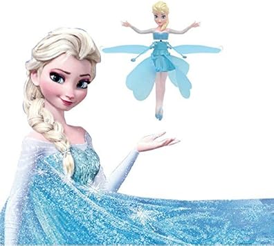 SAMANIS Flying Fairy Elsa Doll With Music