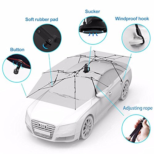 Automatic Car Tent Car Roof Cover With Remote Control AntiUV