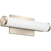 Lithonia Lighting FMVCCLS 12IN MVOLT 30K35K40K 90CRI BN M6 Vanity Fixture, 12-Inch, Brushed Nickel