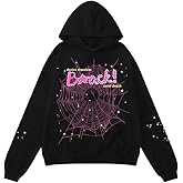 Hip Hop Spider Hoodies Set Y2k Hoodie Tracksuit Pullover Sweatshirt for Women Men Matching Hoodies for Couples
