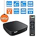 Zoomtak Tv Box [S905X/1G/8GB/4K] K3 Android 7.1 TV Box 2.4G WiFi HDMI 2.0 Streaming Media Player with Super Light and Handy Plastic Case Black