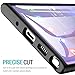 TOZO for Samsung Galaxy Note 10 Plus Case PC + TPU Clear Hard Back Panel Hybrid PC+TPU Protect Cover Shock Absorption Back Bumper for Samsung Galaxy Note 10+ 5G (Matte Black)