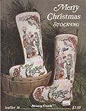 Merry Christmas Cross Stitch Stocking (Leaflet 16) by 