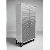 Heavy Duty Storage Solid Stainless Steel Cabinet with Lockable, Adjustable Shelf, Metal Garage Organizer (Granite, 36" W x 18" D x 72" H)