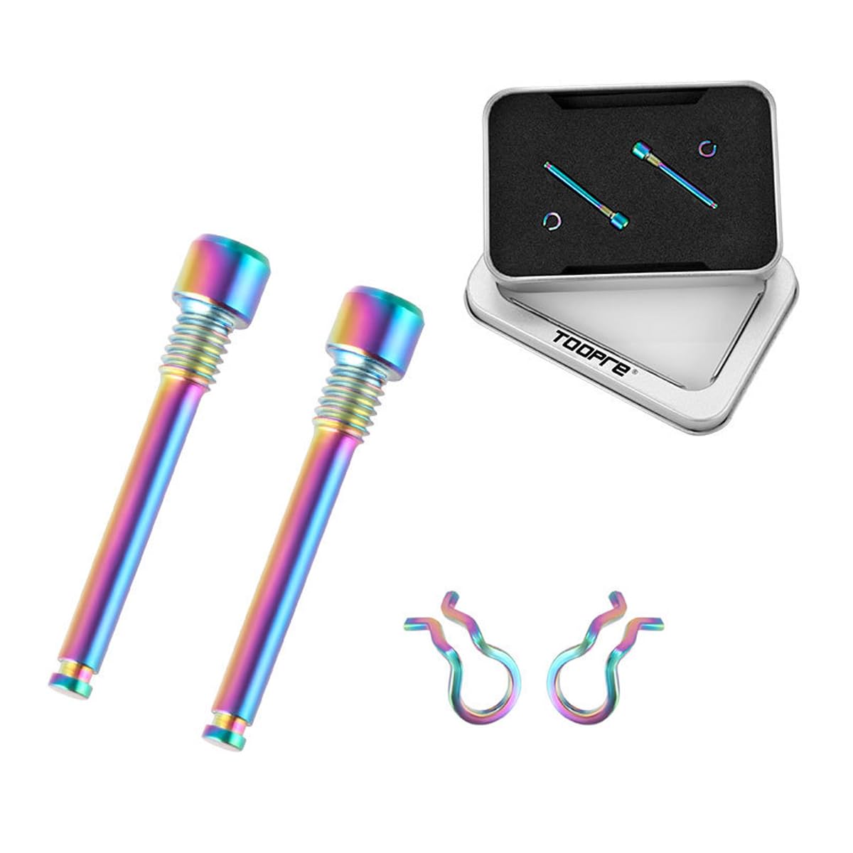 HOUSON bicycle brake caliper screw, bicycle mounting bolt disc brake bolt mounting screw for mountain bike cycling brake bolt accessories