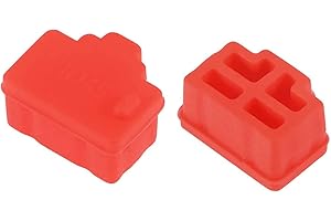 WXZRLIU 30pcs RJ45 Jack Dust Cover,RJ45 Anti Dust Cover Cap Protector Plug Protects Ethernet Hub Port for RJ45 Female Port for TV,Computer,Other Devices (Red)