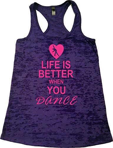Orange Arrow Women's Dance Clothing - Life Is Better When You Dance - Tank Top