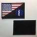 SpaceAuto USA American Flag w/ Star of Life EMT EMS Medic Paramedic Military Tactical Morale Badge Emblem Patch 3