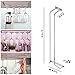 RedDreamer 14-Inch Wine Glass Rack, Under Cabinet Wine Glass Holder Stainless Steel Chrome Finish Stemware Rack - Hanging Stemware Holder for Cabinet Kitchen Bar, Set of 4